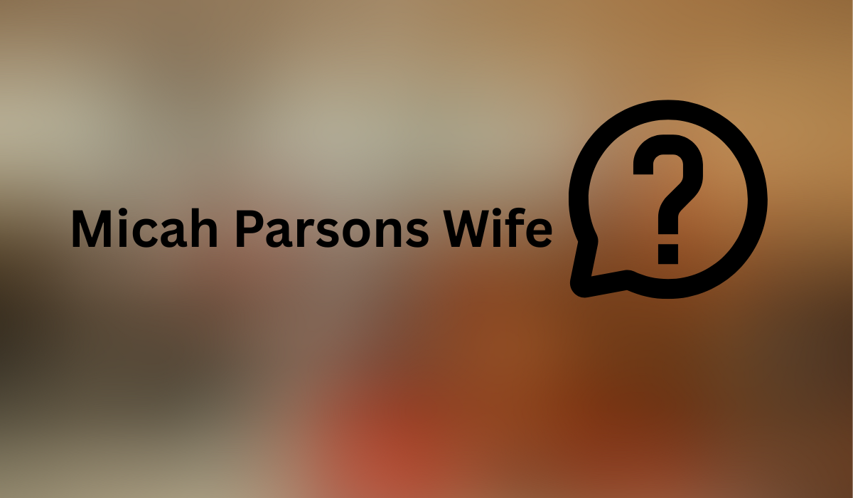 micah parsons wife and kids